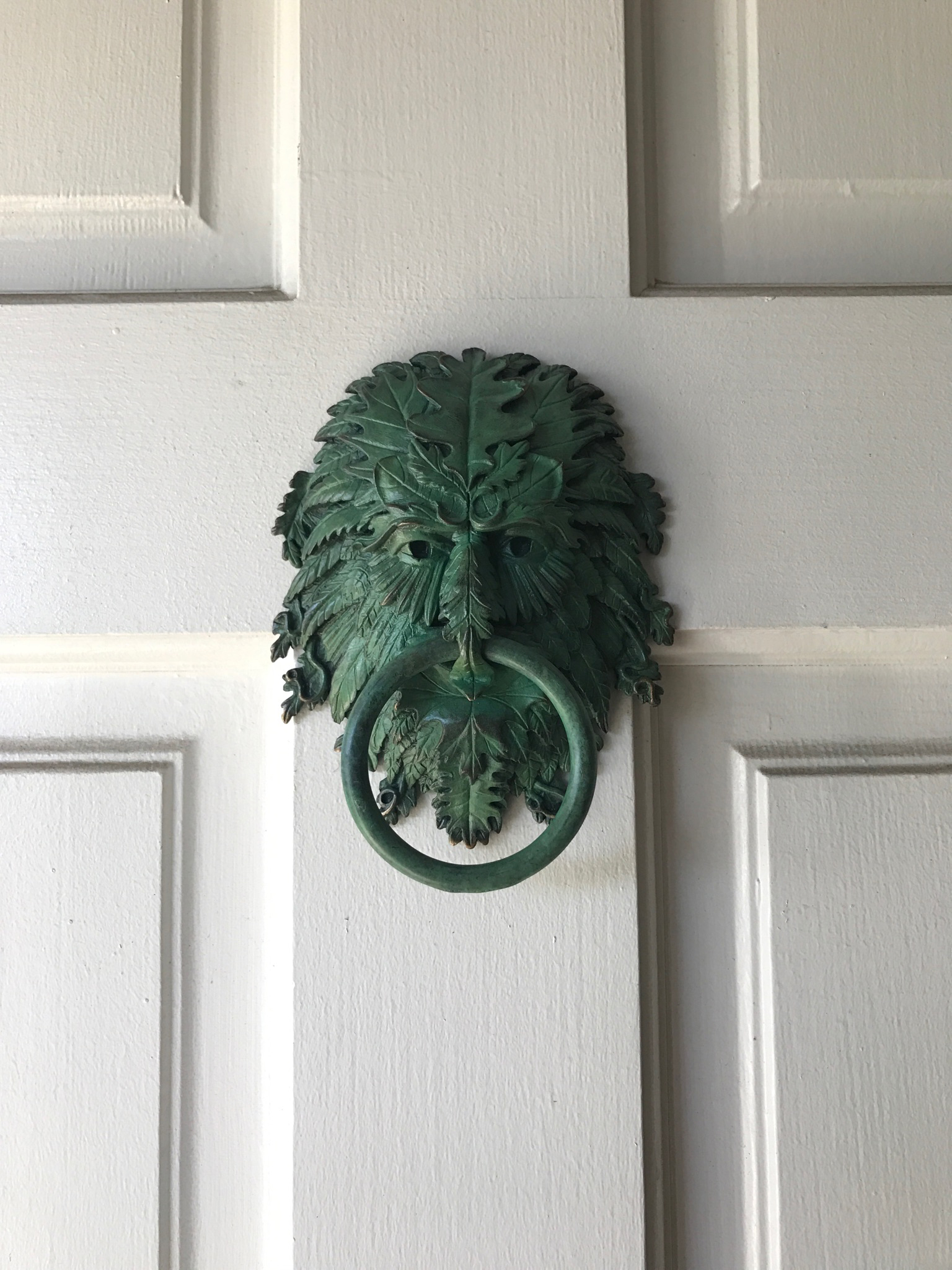 Green Man Door Knocker